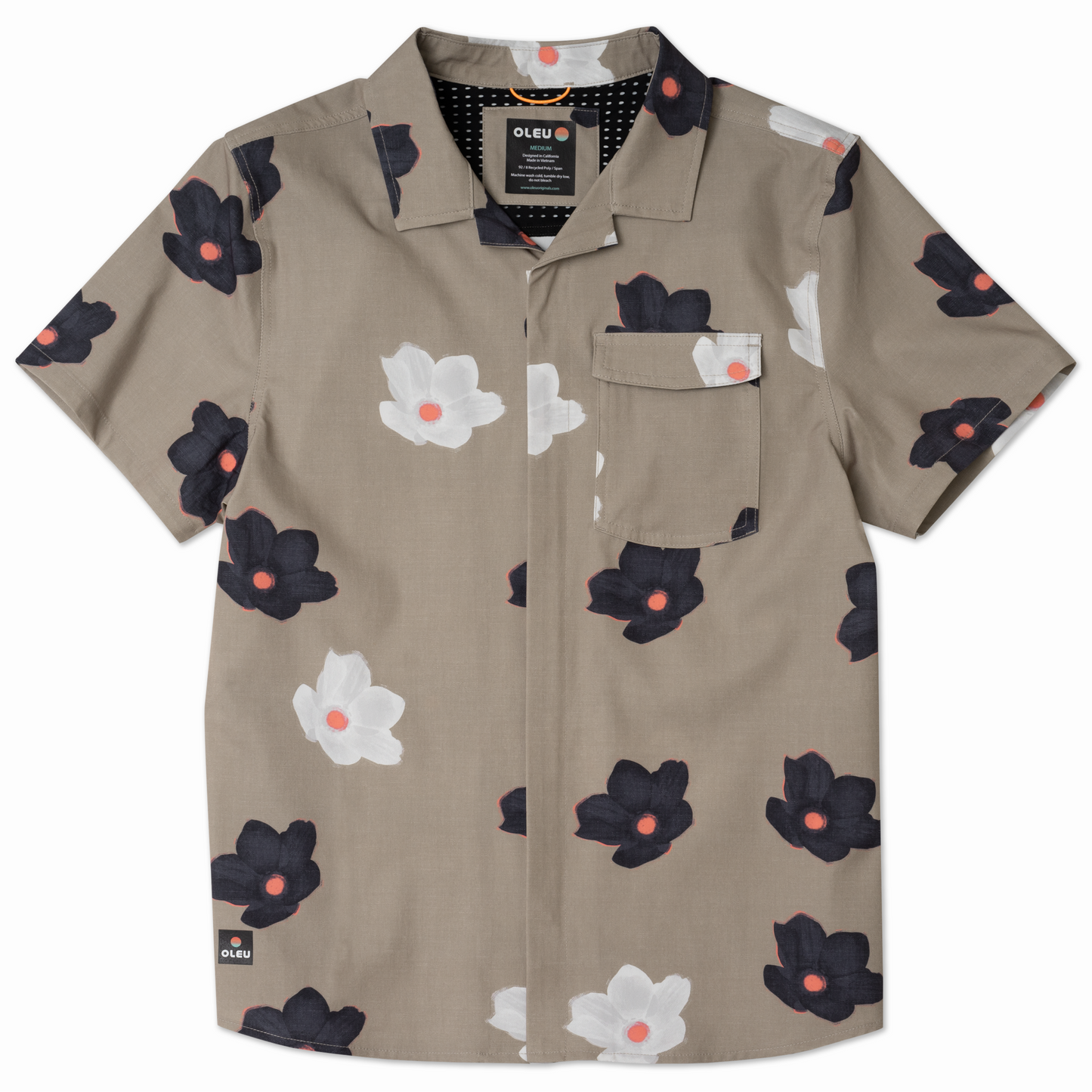 Neptune UPF50+ Boardshirt - Floaters Dark Sand