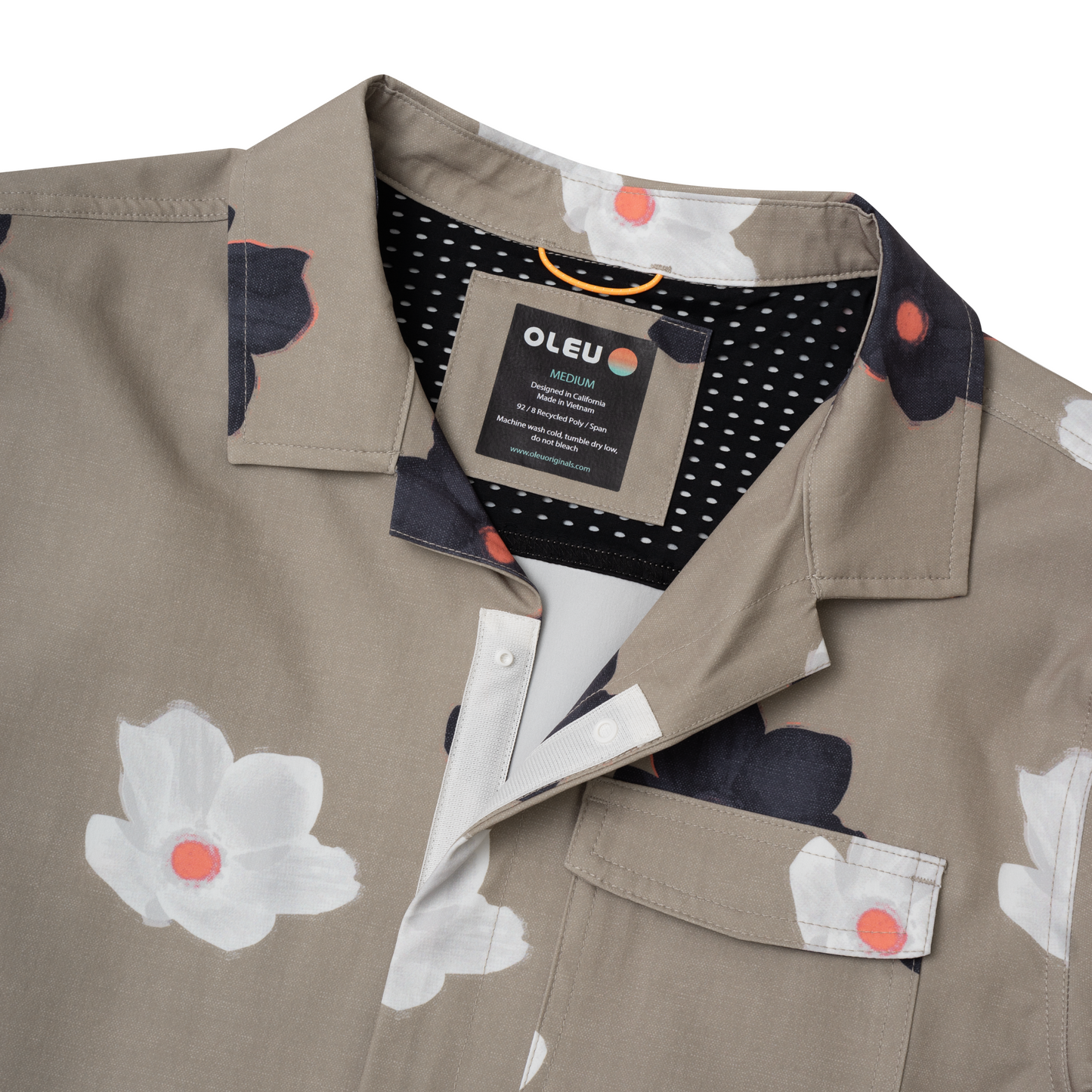 Neptune UPF50+ Boardshirt - Floaters Dark Sand