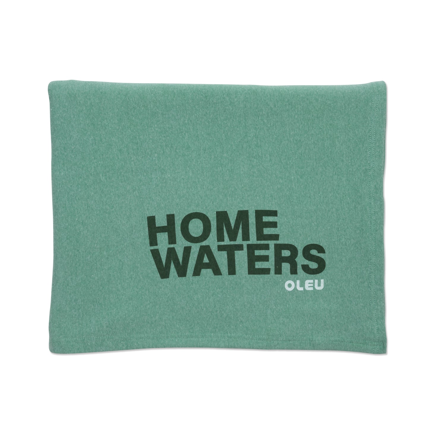 HOME WATERS BLANKET - SEA GREEN