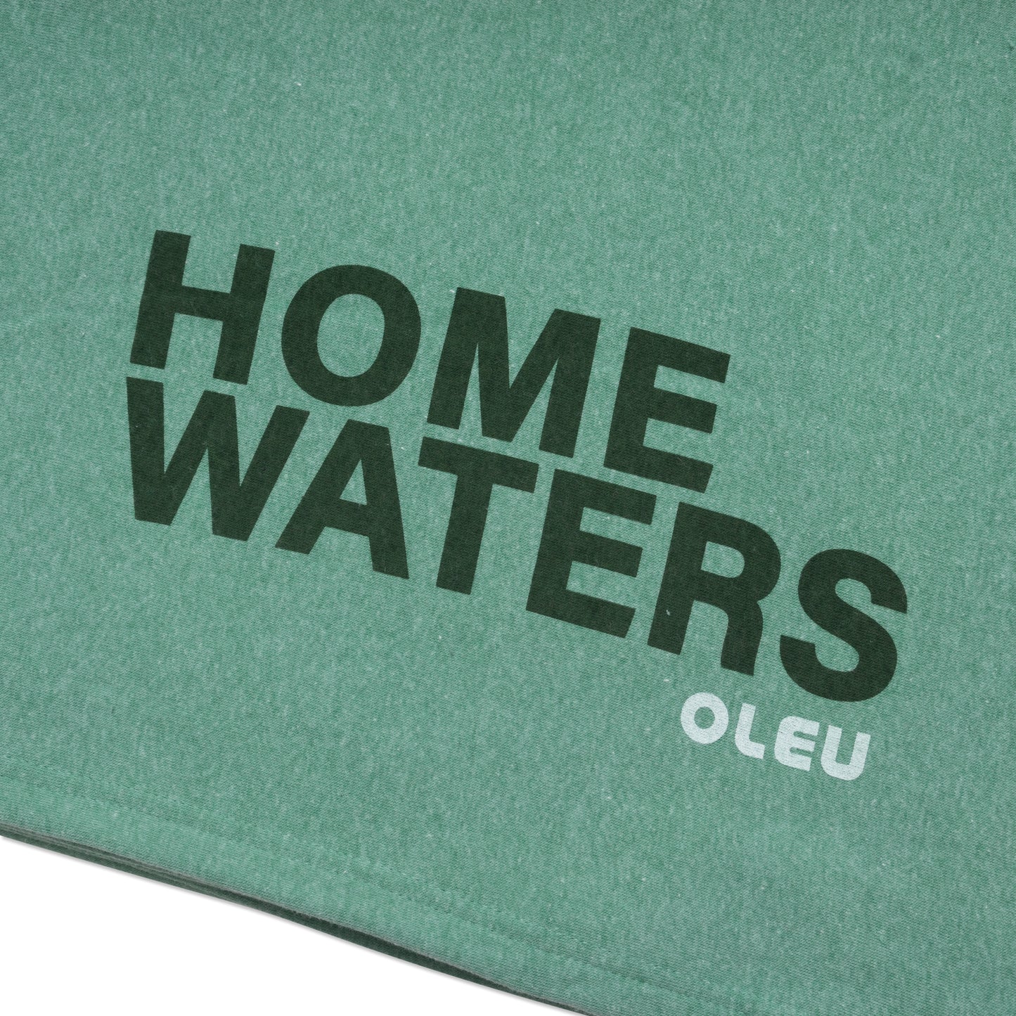 HOME WATERS BLANKET - SEA GREEN