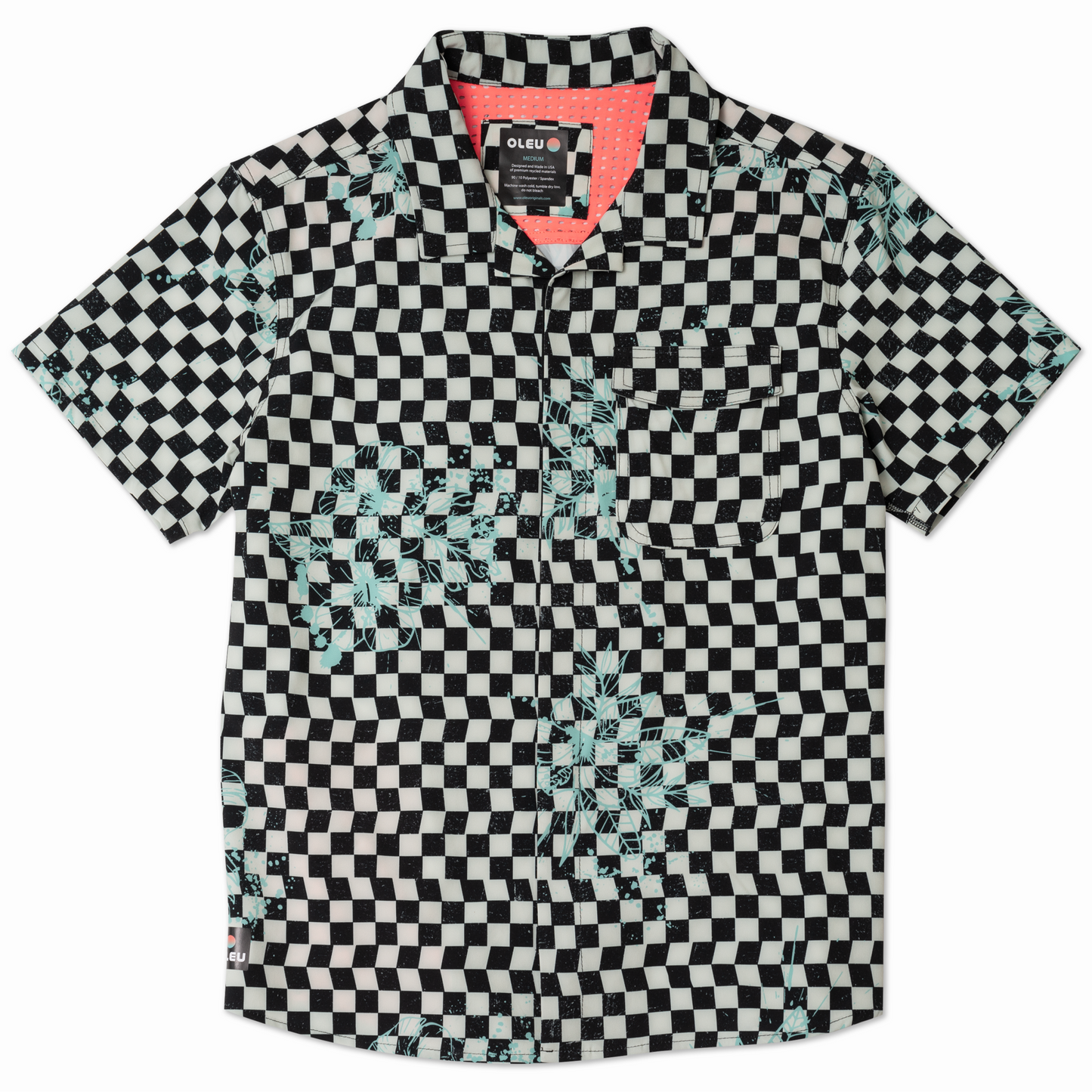 Neptune UPF50+ Boardshirt - Punk Splash Salt