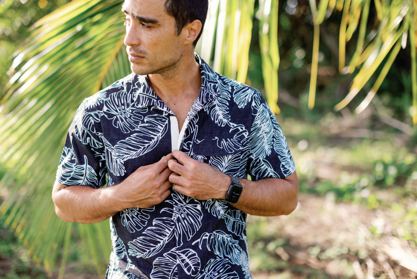 Neptune UPF50+ Boardshirt - Rainforest Jet