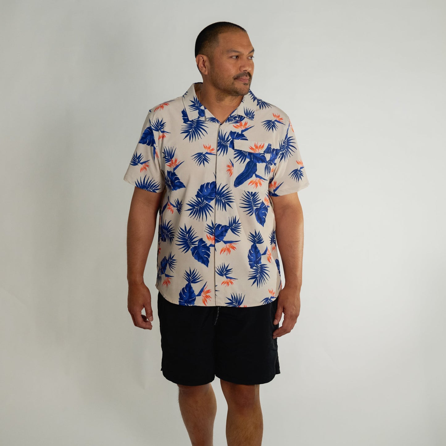 Neptune UPF50+ Boardshirt - Paradise Shell