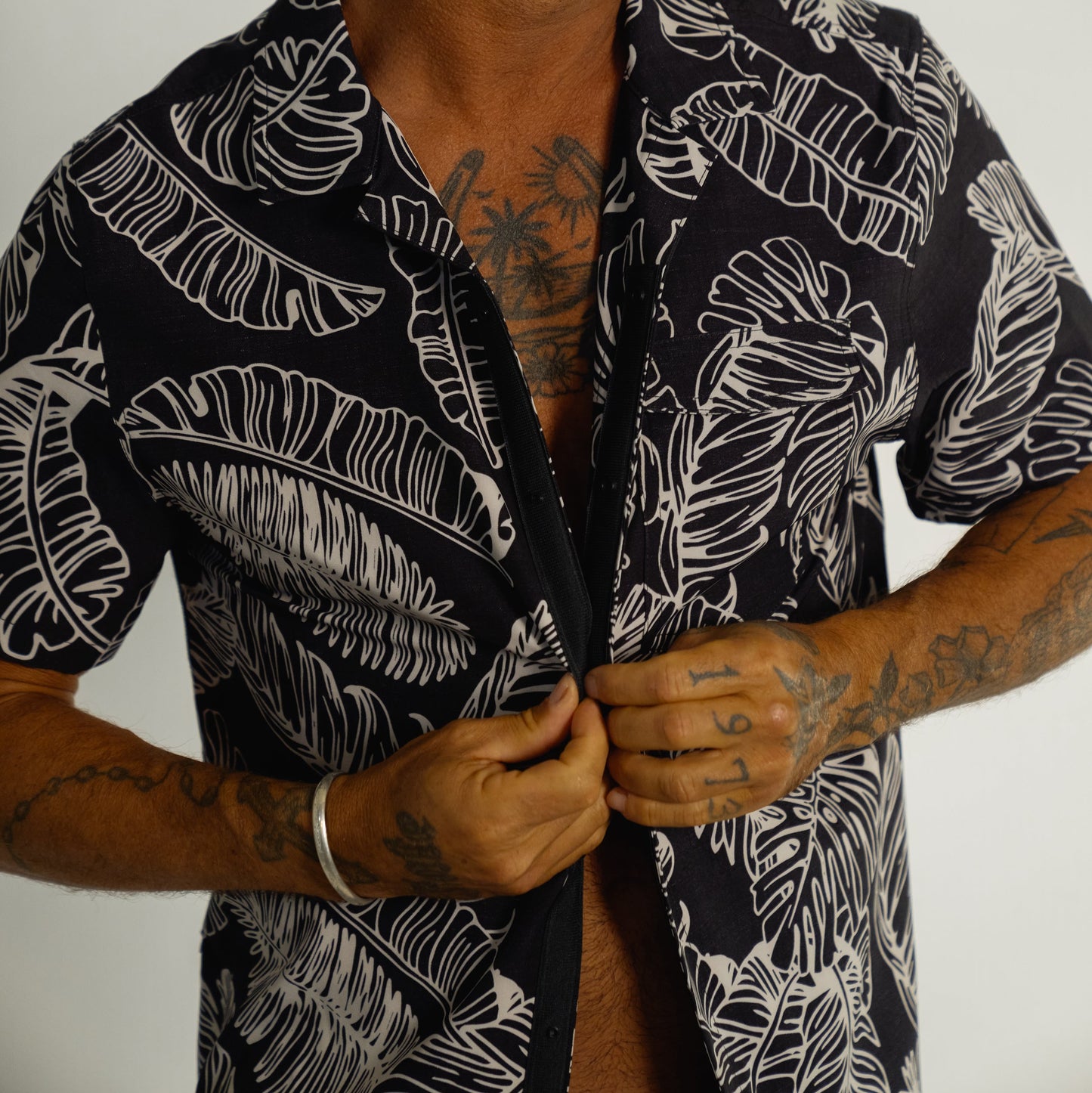 Neptune UPF50+ Boardshirt - Rainforest Jet