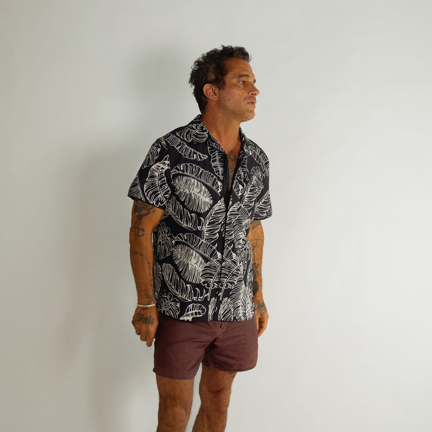 Neptune UPF50+ Boardshirt - Rainforest Jet