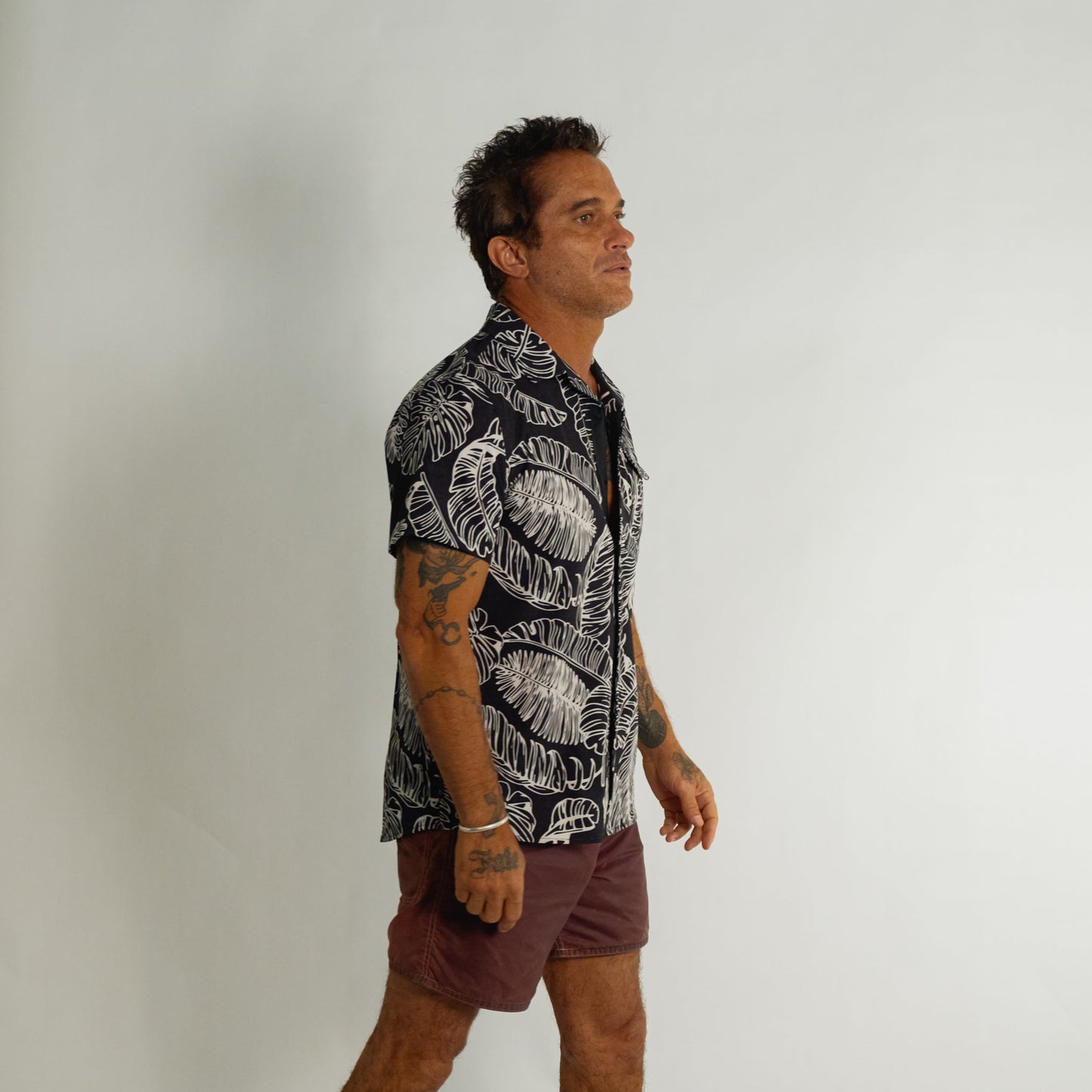 Neptune UPF50+ Boardshirt - Rainforest Jet