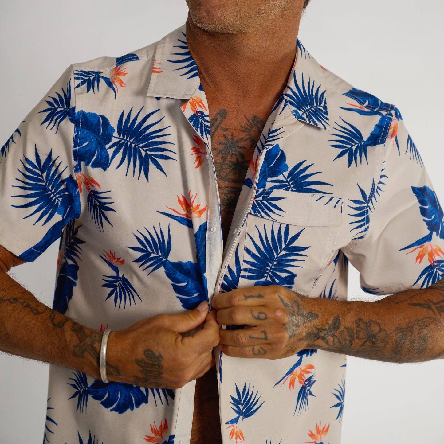 Neptune UPF50+ Boardshirt - Paradise Shell