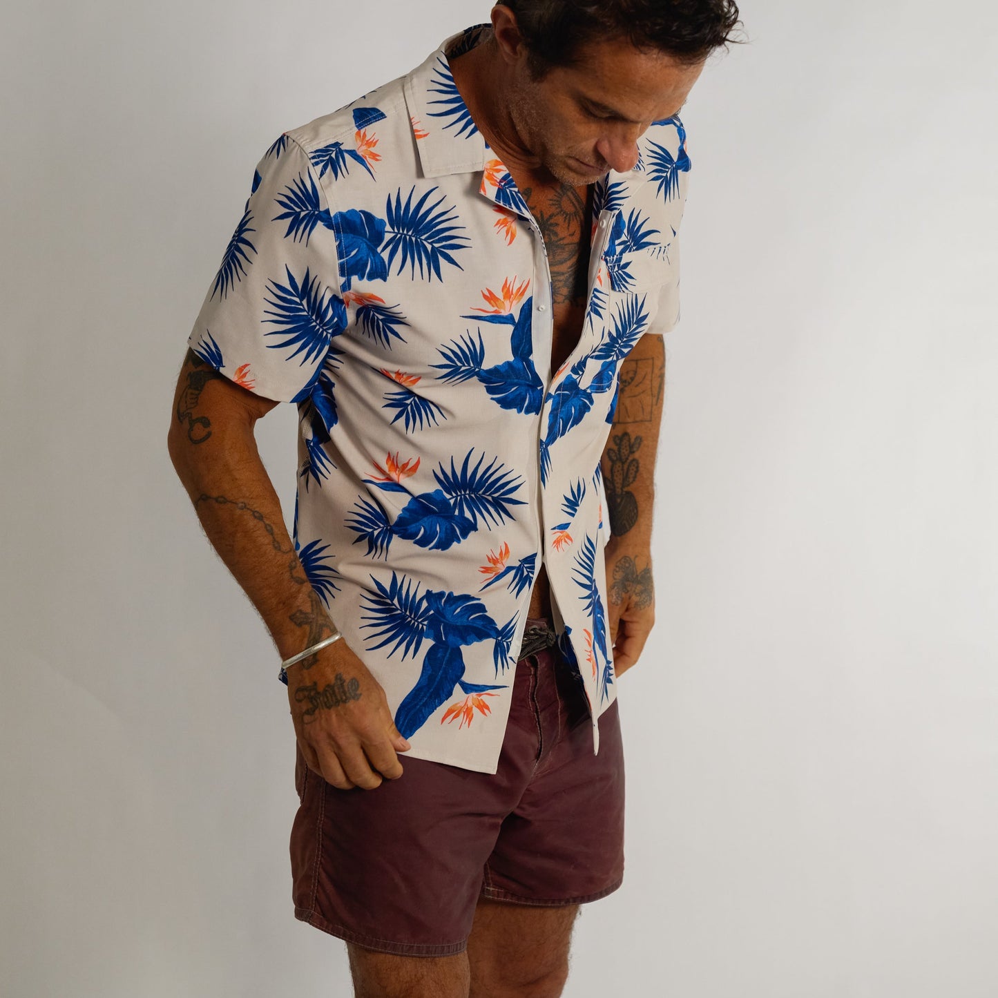 Neptune UPF50+ Boardshirt - Paradise Shell