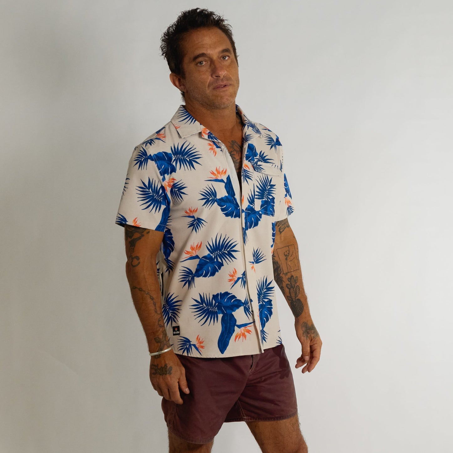 Neptune UPF50+ Boardshirt - Paradise Shell