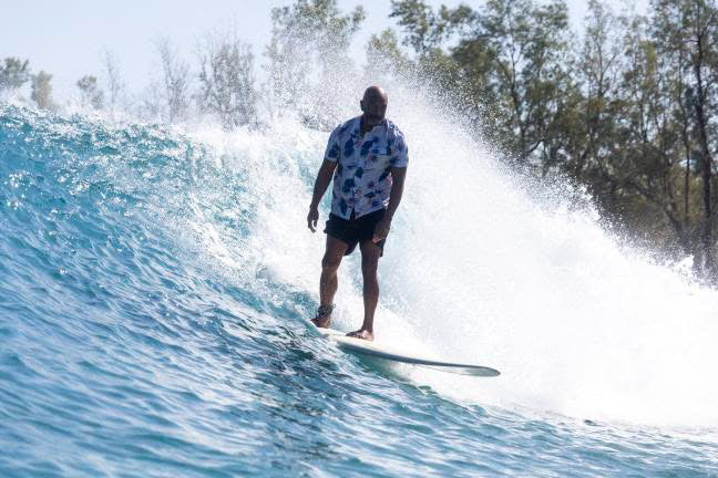 Neptune UPF50+ Boardshirt - Paradise Shell