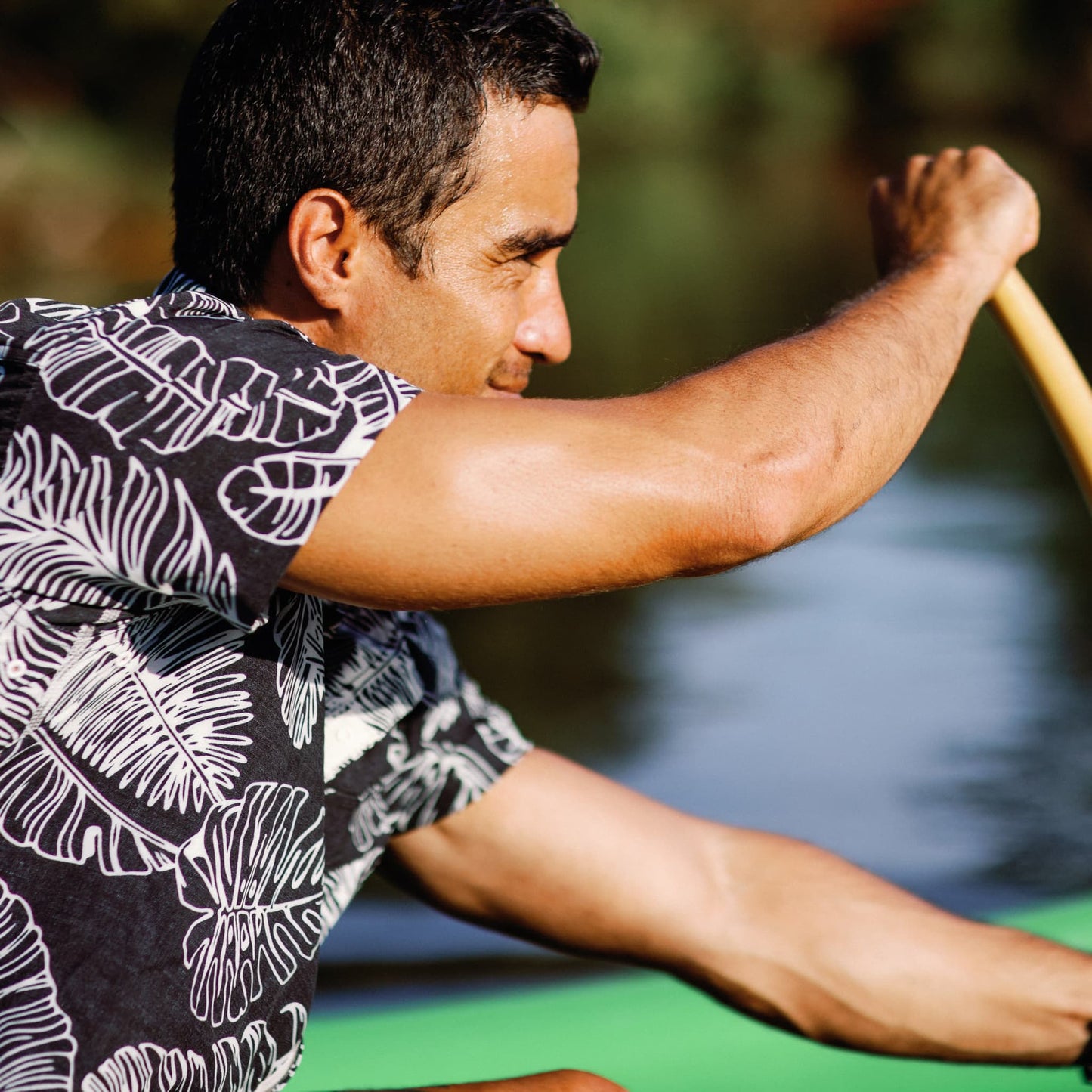 Neptune UPF50+ Boardshirt - Rainforest Jet