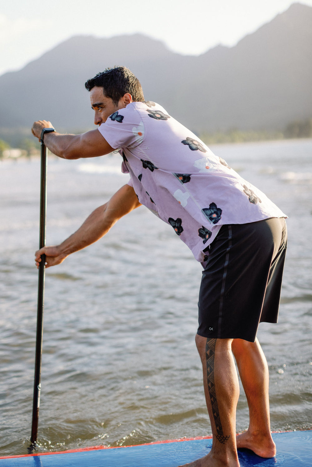 Neptune UPF50+ Boardshirt - Floaters Orchid