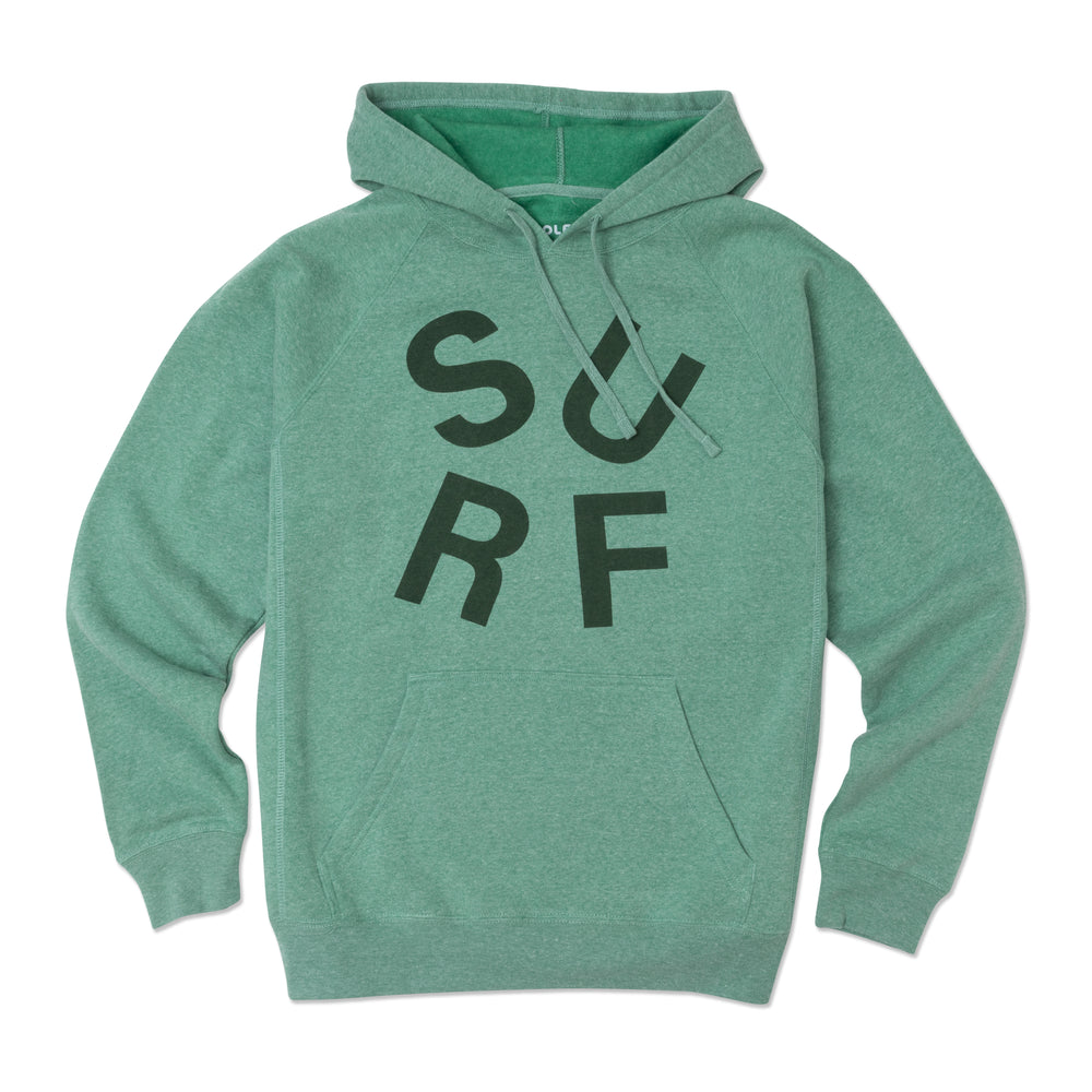 SURF SCRAMBLE HOODIE - SEA GREEN