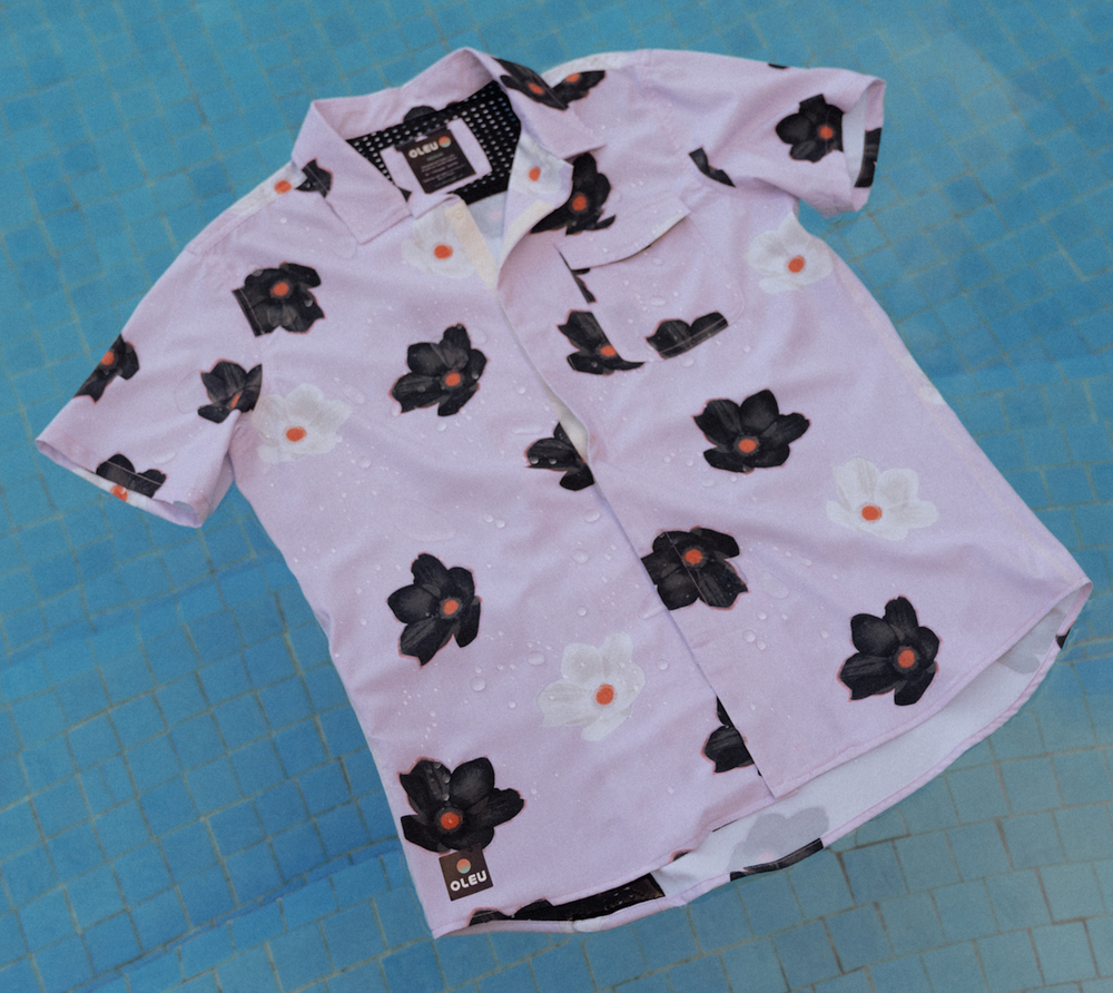 Neptune UPF50+ Boardshirt - Floaters Orchid