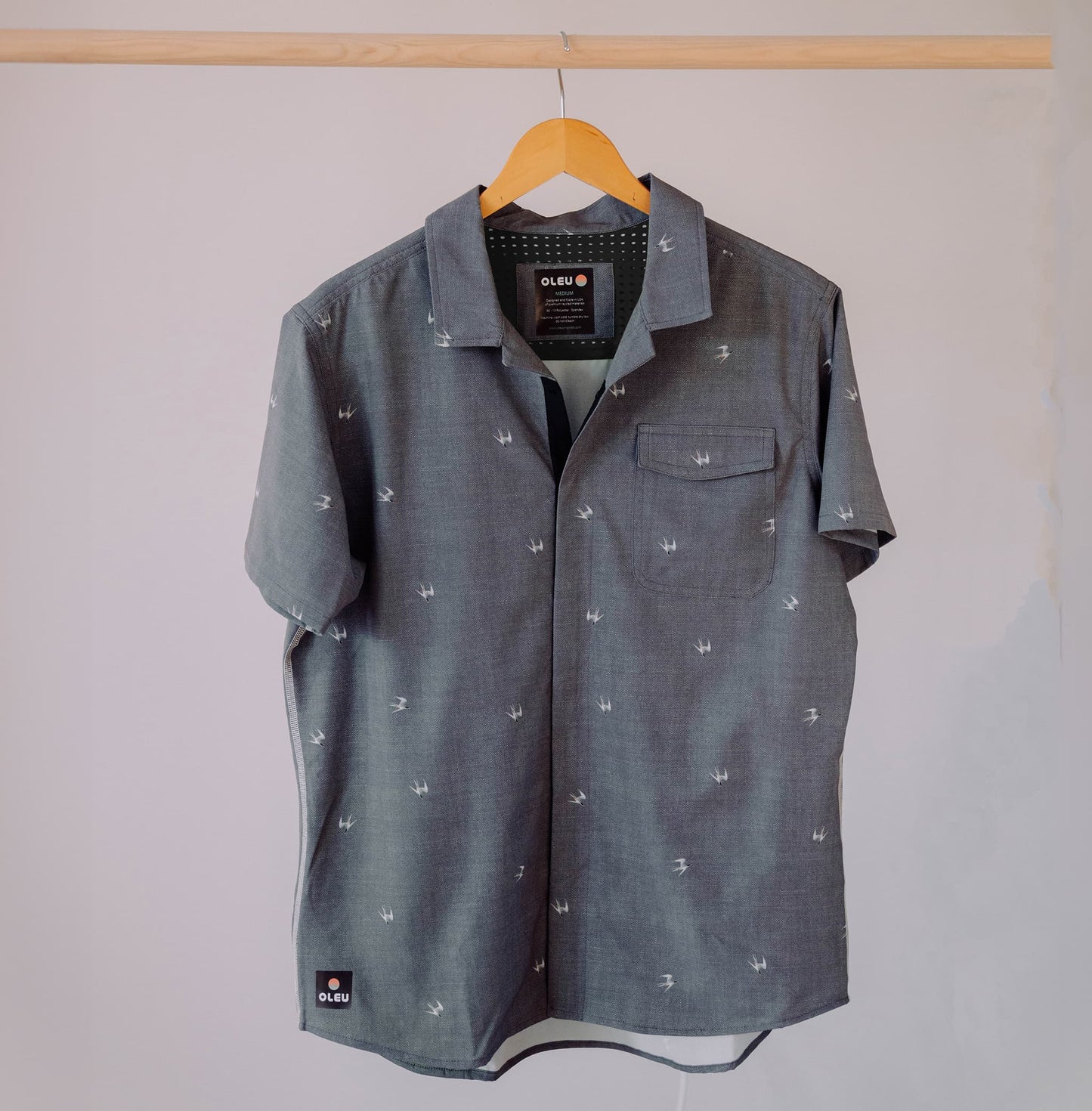 
                  
                    NEPTUNE UPF50+ BOARDSHIRT - Seabirds Charcoal
                  
                