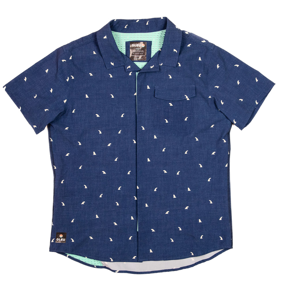 NEPTUNE UPF50+ BOARDSHIRT - Finblast Navy