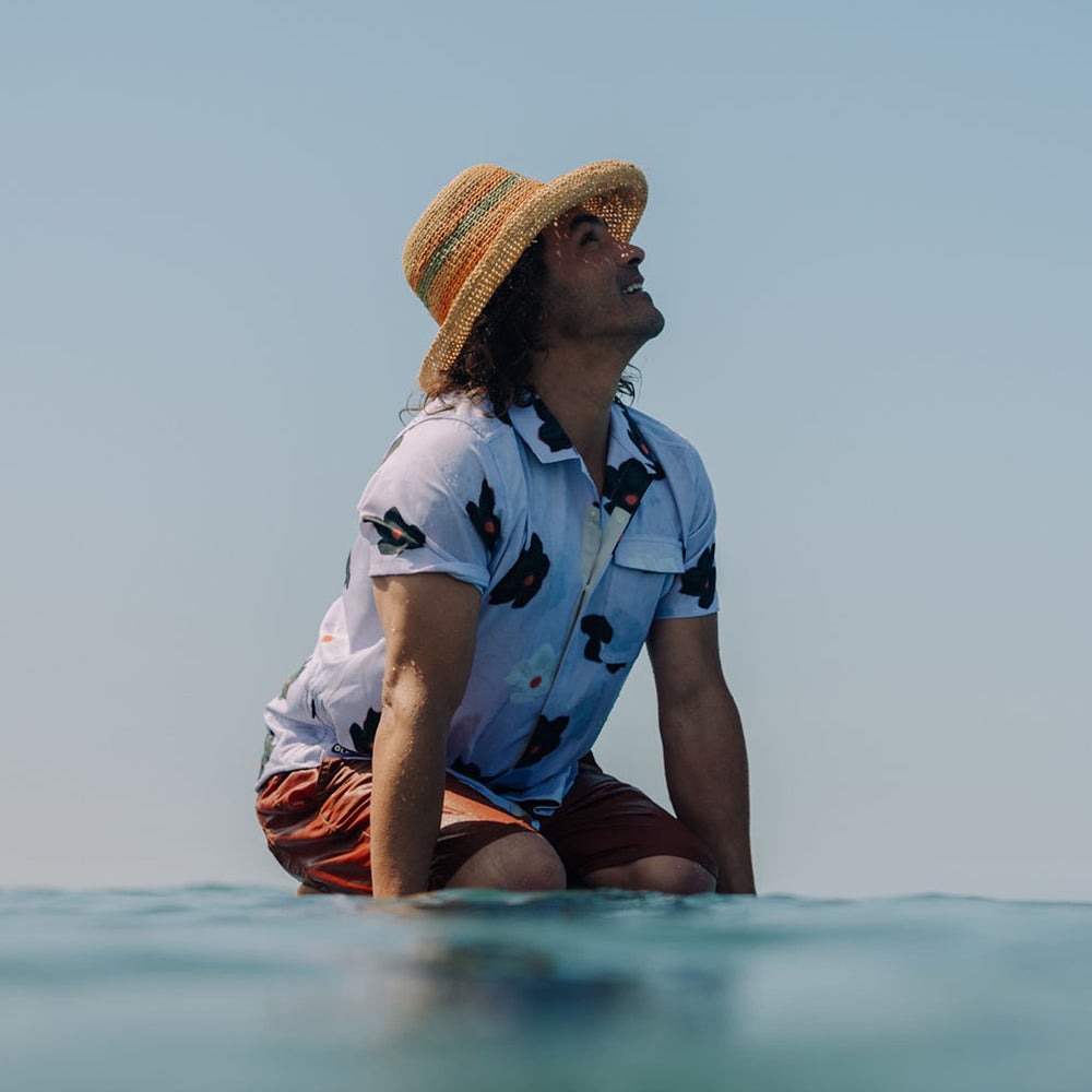 Neptune UPF50+ Boardshirt - Floaters Orchid