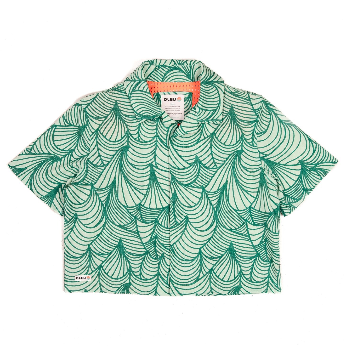 
                  
                    SIREN CROPPED UPF50+ BOARDSHIRT - Waves Seafoam
                  
                